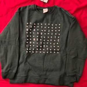 Zara brand new pearl beaded sweater